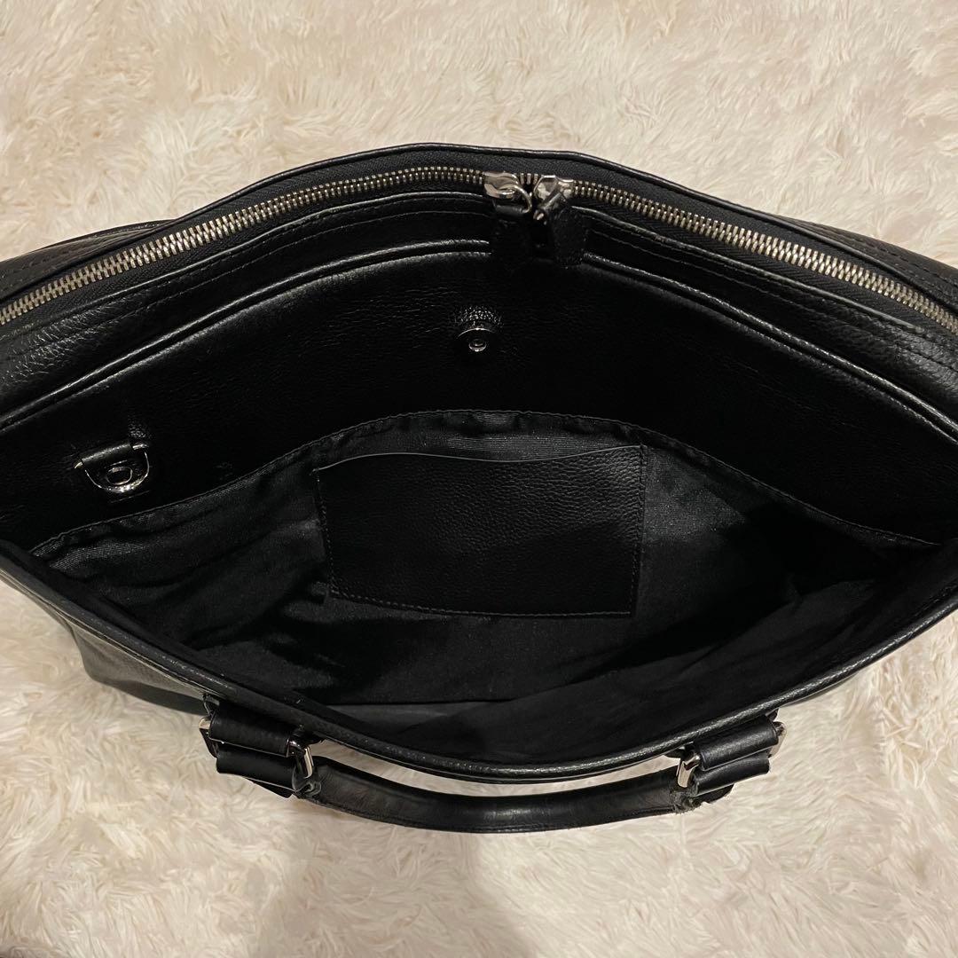 ユナイテッドアローズ 2way メンズ ビジネスバッグ ブラック チャーム付き