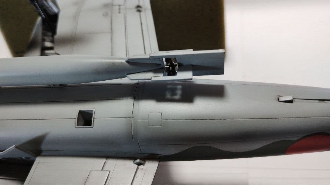 プラモデル完成機　1/48　艦上攻撃機「流星改」