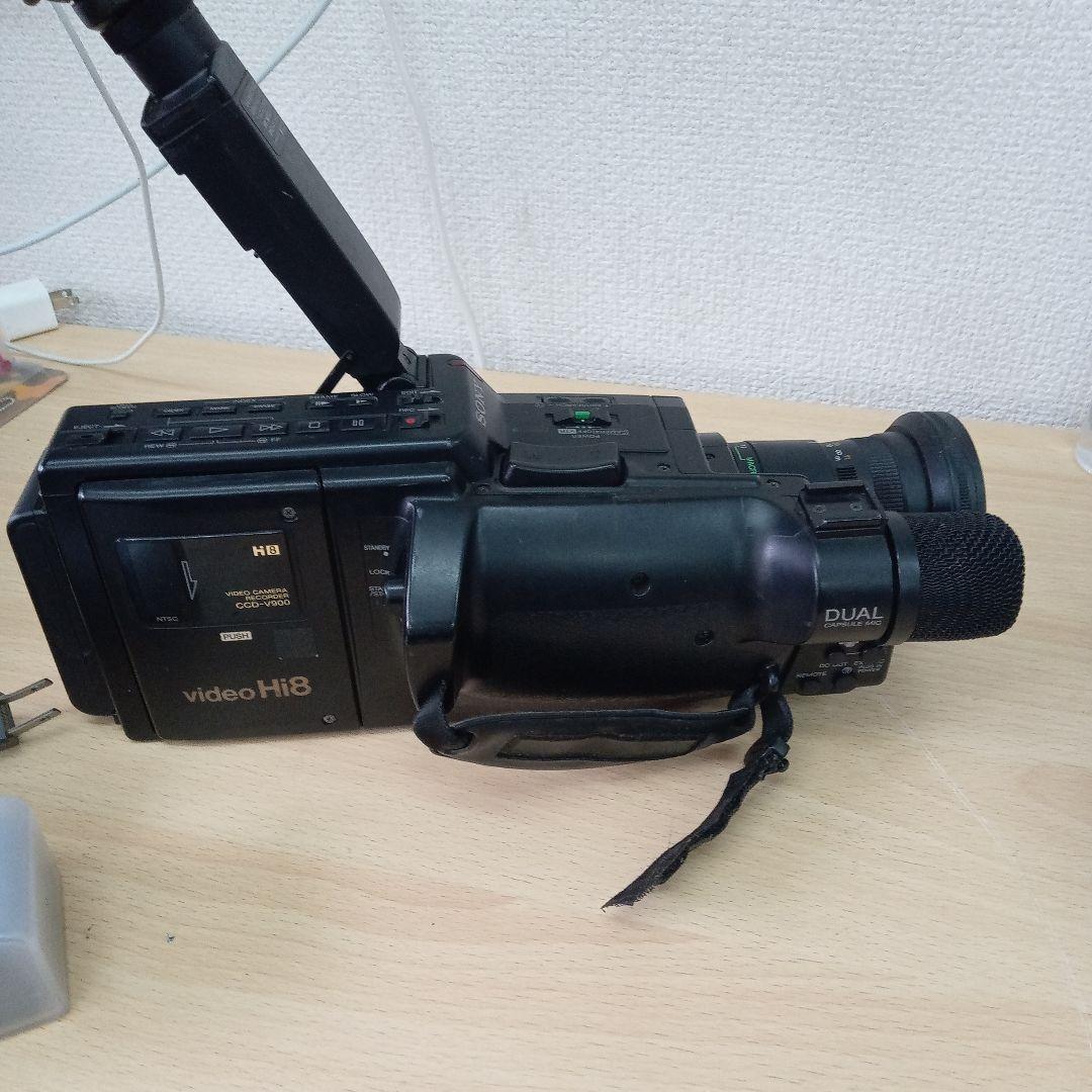 ジャンク品　SONY Handycam video Hi8 本体　通電確認済