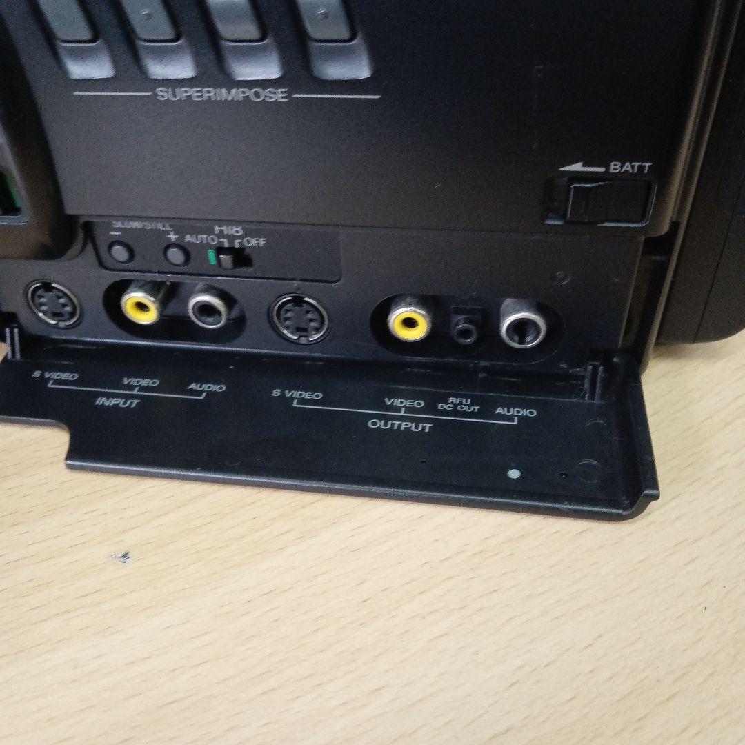 ジャンク品　SONY Handycam video Hi8 本体　通電確認済