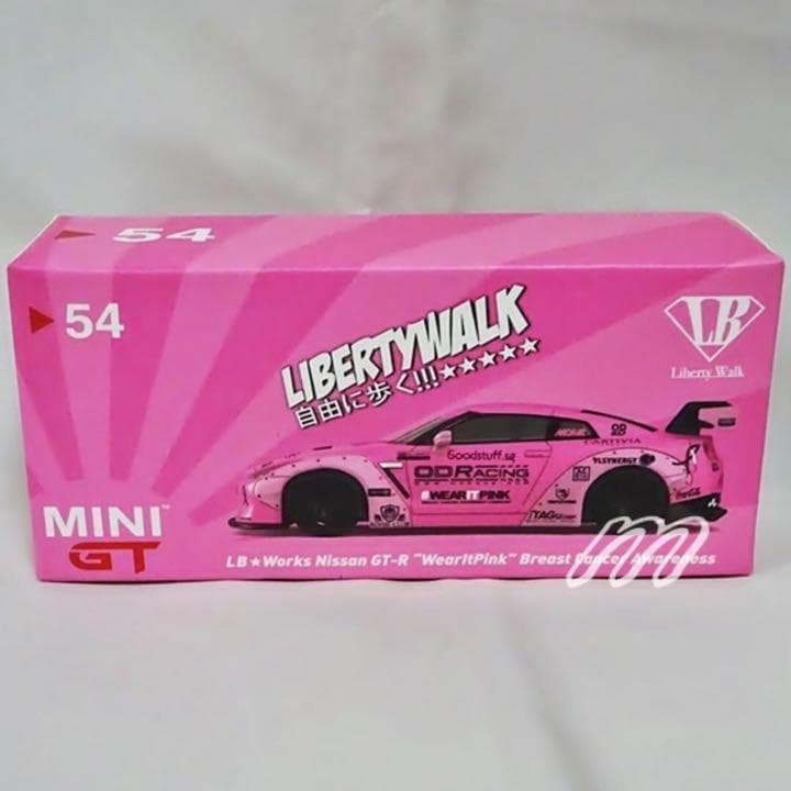 MINI GT LB★Works NISSAN GT-R WearItPink