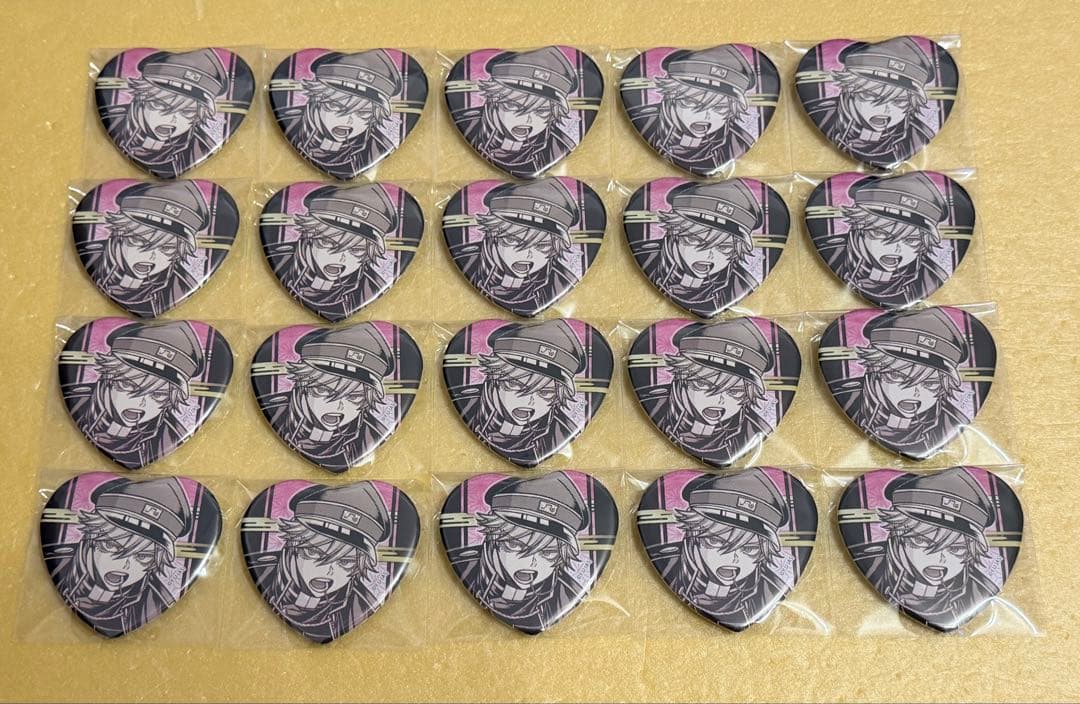 桃源暗鬼 ハート缶バッジ 等々力 颯