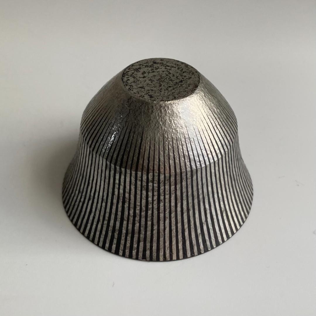 錫色酒器　KURACCO 浦中廣太郎　『冬雨』　おちょこ　ぐい呑み