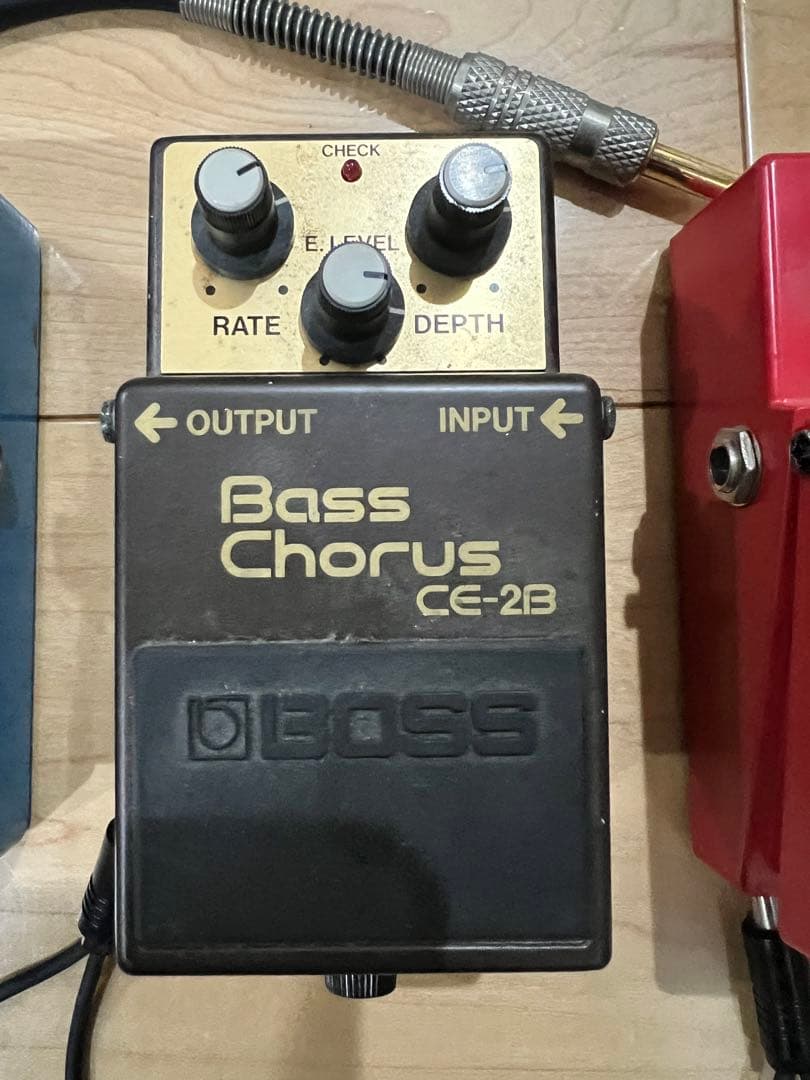 ギター BOSS LMB-3 & CS-1 & CE-2B & PSM-5