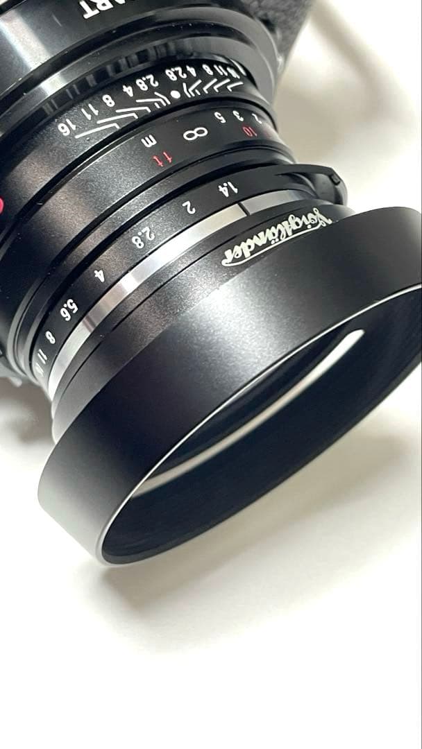 Voigtlander NOKTON classic 40mm F1.4+フード