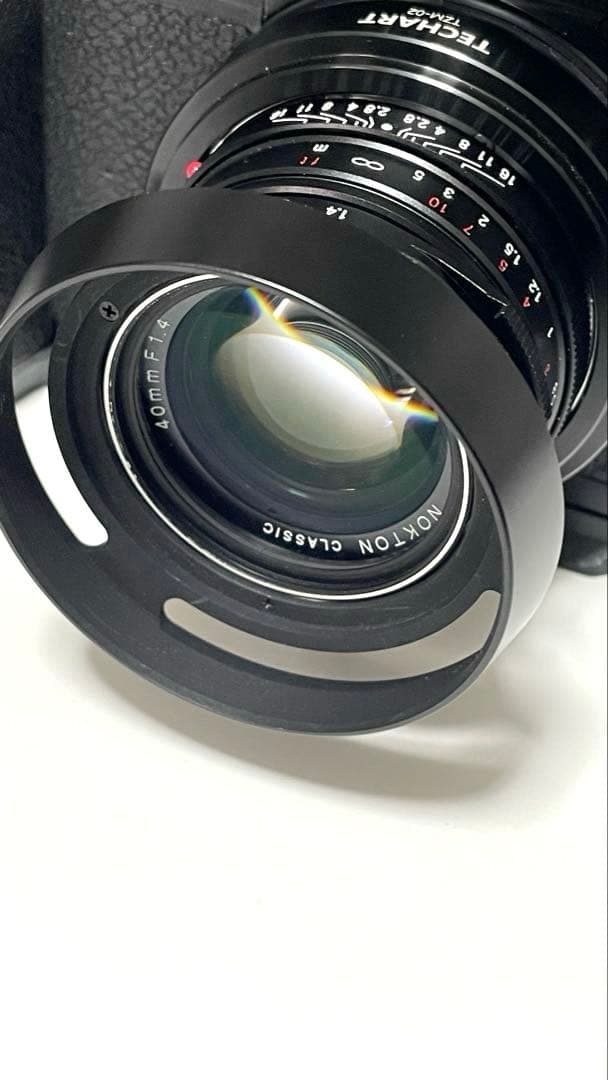 Voigtlander NOKTON classic 40mm F1.4+フード