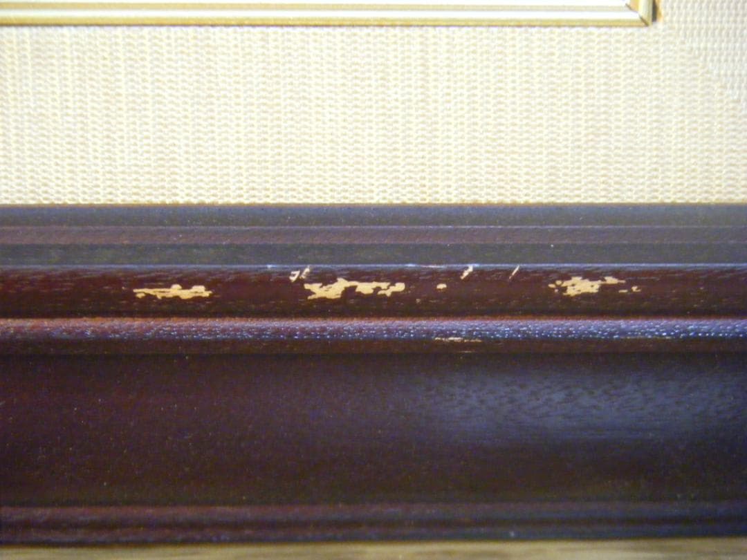 絵画　作者不詳　サイン有　油彩6号　風景画　J193