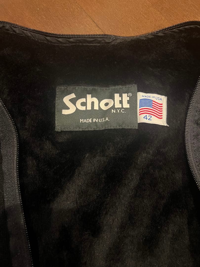 Schott USA LINE 641 ステアハイド シングルライダース