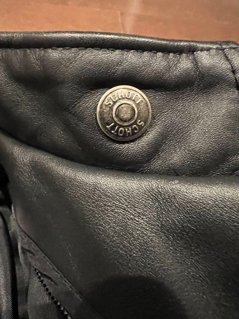 Schott USA LINE 641 ステアハイド シングルライダース