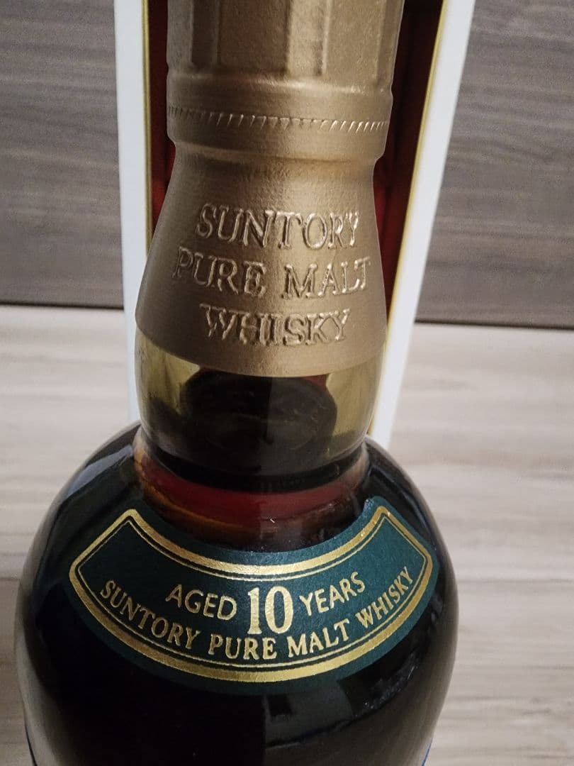 サントリー山崎10年ピュアモルトウイスキー40度グリーンラベル サントリー