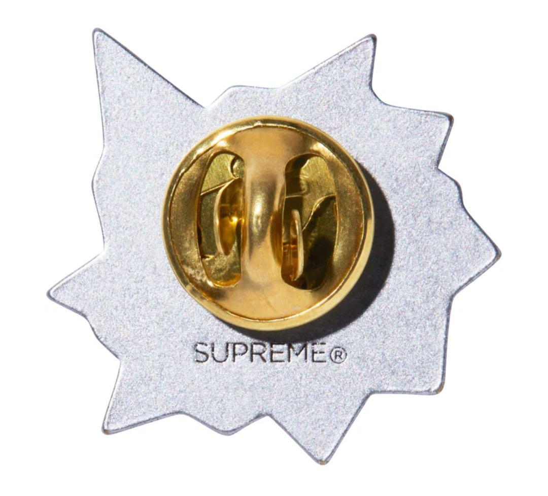 Supreme Bullet Hole Pin Black Orange セット