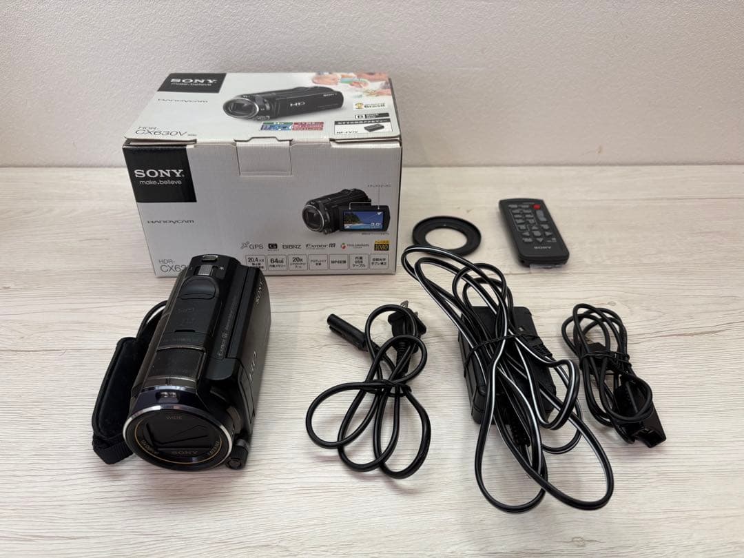 SONY HDビデオカメラ 本体　HDR-CX630V