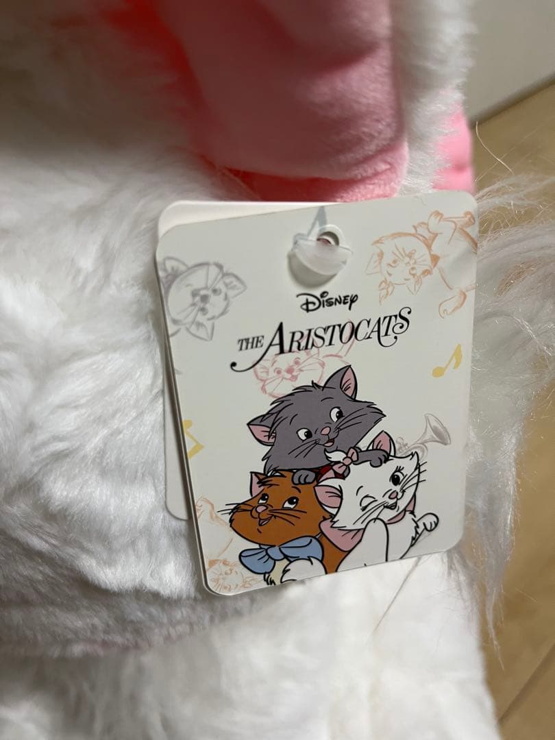 新品タグ付き　コストコ　マリーちゃん　ぬいぐるみ　ブランケット 付き