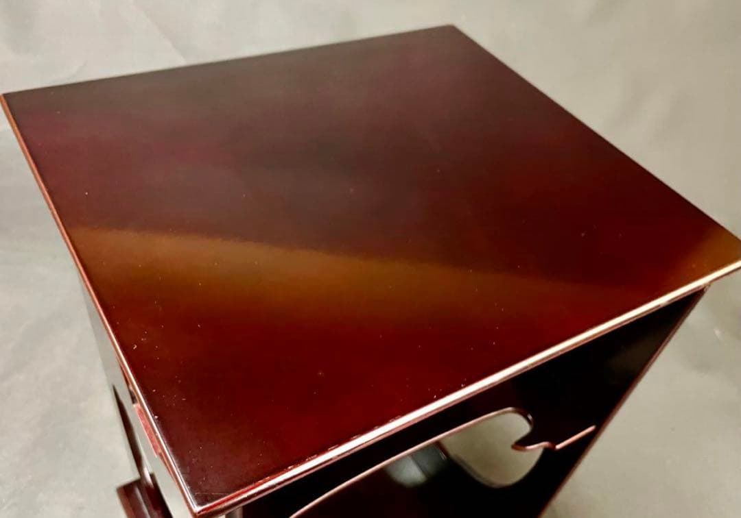 割引❣️ 「母」武野紹鴎好 水指棚 紹鴎水指棚 元箱 茶道具 （F1）