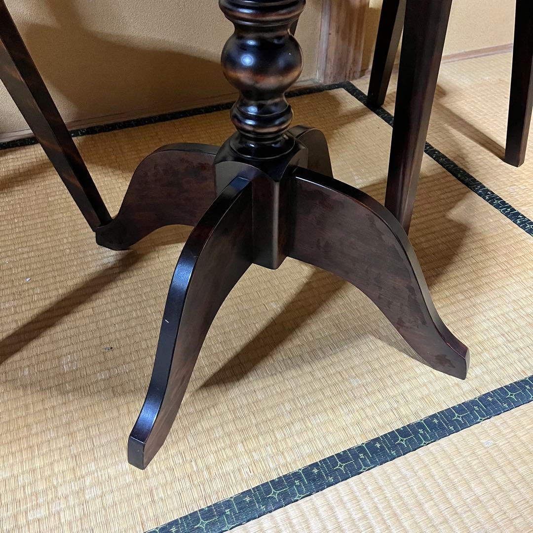 神居民芸　ダイニングテーブルセット　コンパクト　二人掛け