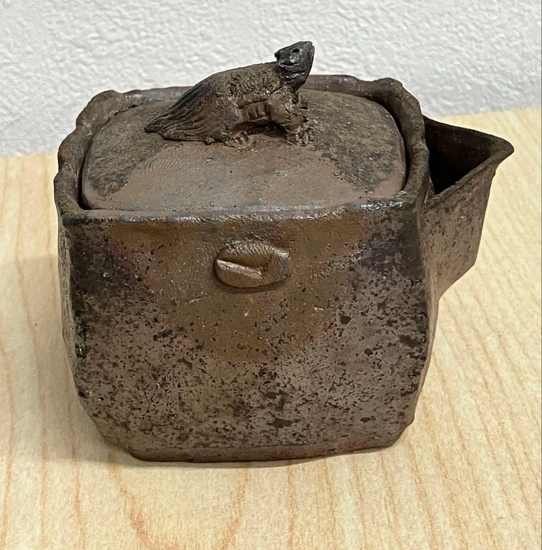 くろむ様　アンティーク　レトロ　備前焼 宝瓶 茶道具 煎茶器　煎茶道具