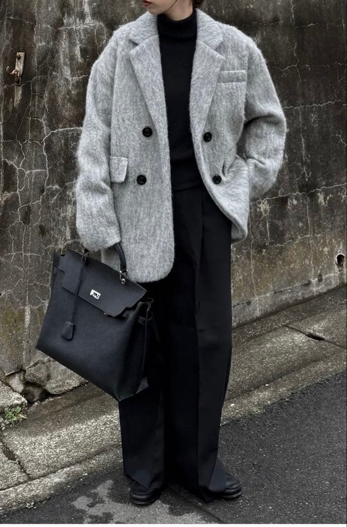 ジプソフィア　gypsophila オーバーサイズシャギーコート　コート