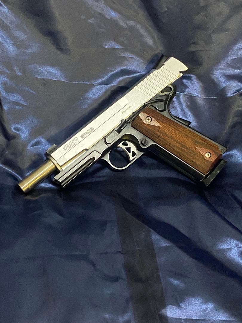 ウエスタンアームズ　WA SCW SIG GSR ガスブロ実ウッドグリップ付き