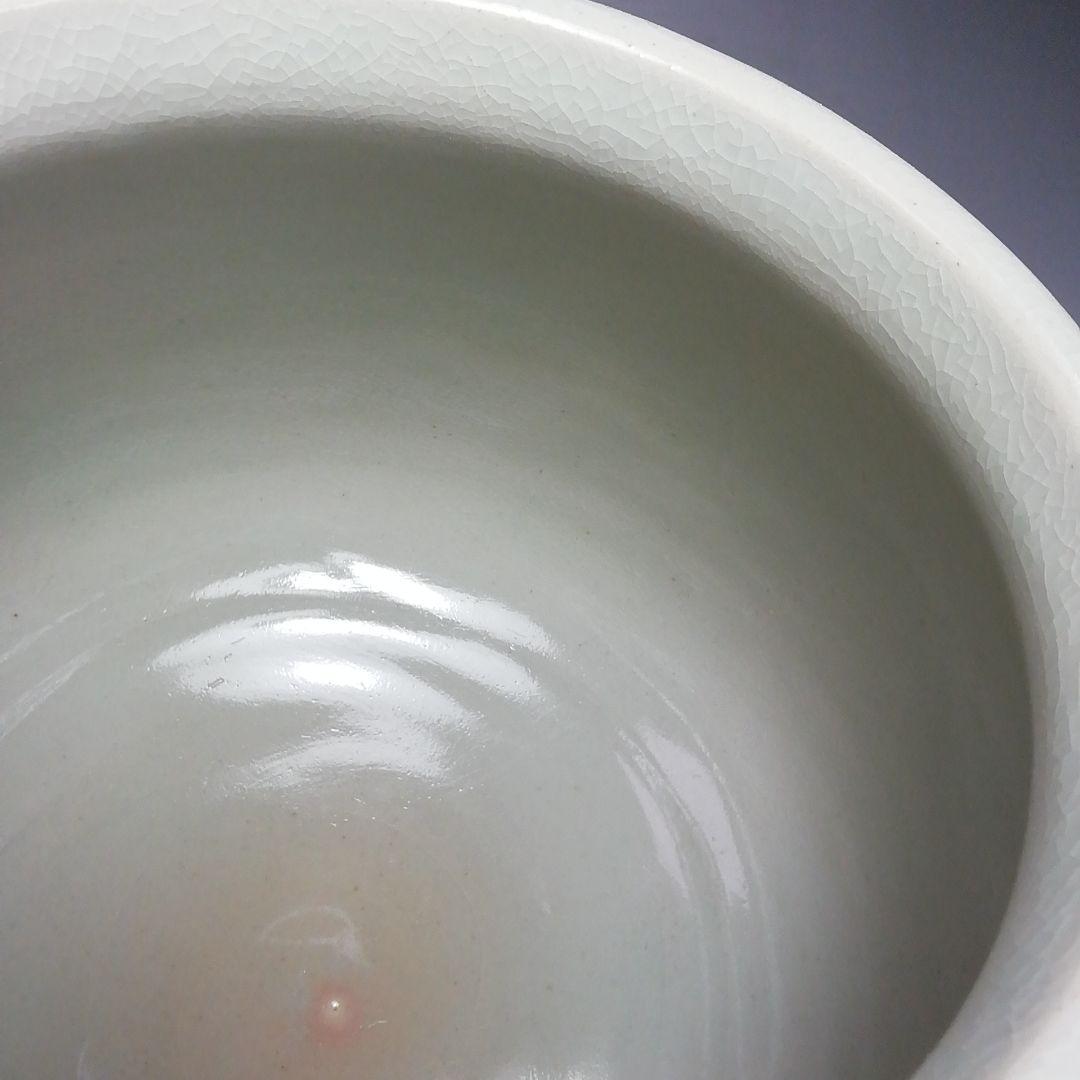 Ｓ６１２　水指　『三嶋芋頭水指』『開田開山造』『礼賓手』　共箱　茶道具