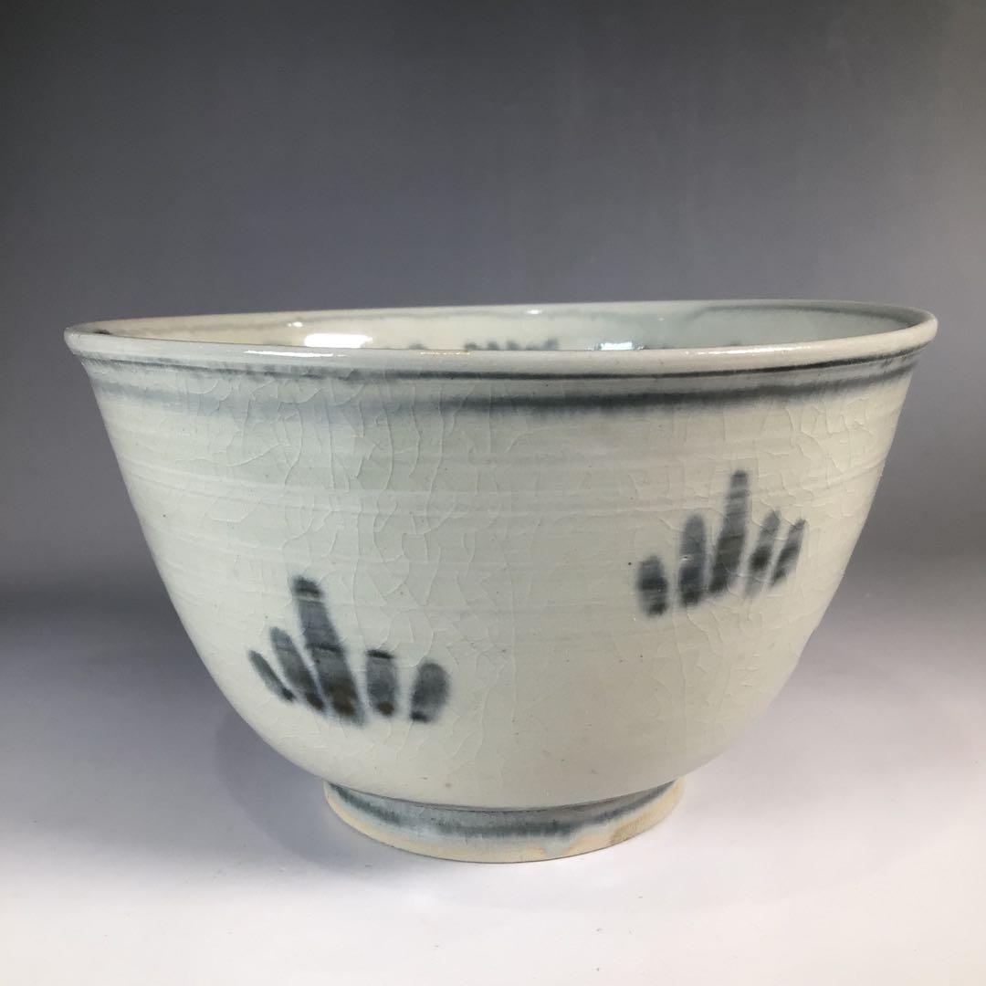 Ｎ３７８　茶碗　『延寿窯造』『表千家　堀内宗完　書付』『安南茶碗』　共箱　茶道具