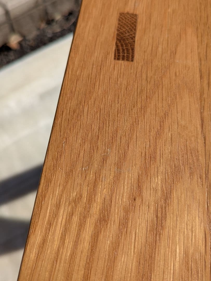 MUJI 無印良品 オーク材ベンチ 椅子 スツール 天然木 チェア