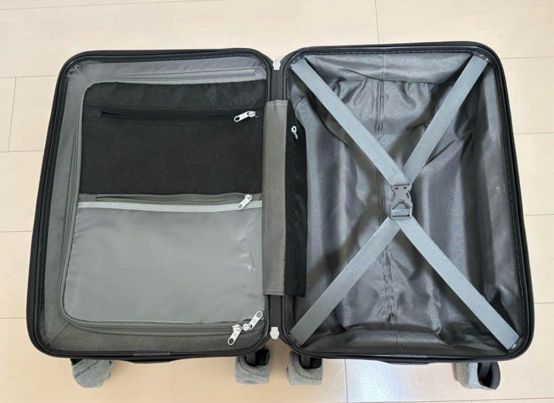 【美品】サムソナイト キャリーケース ヴォラント55 機内持込可 ブラック