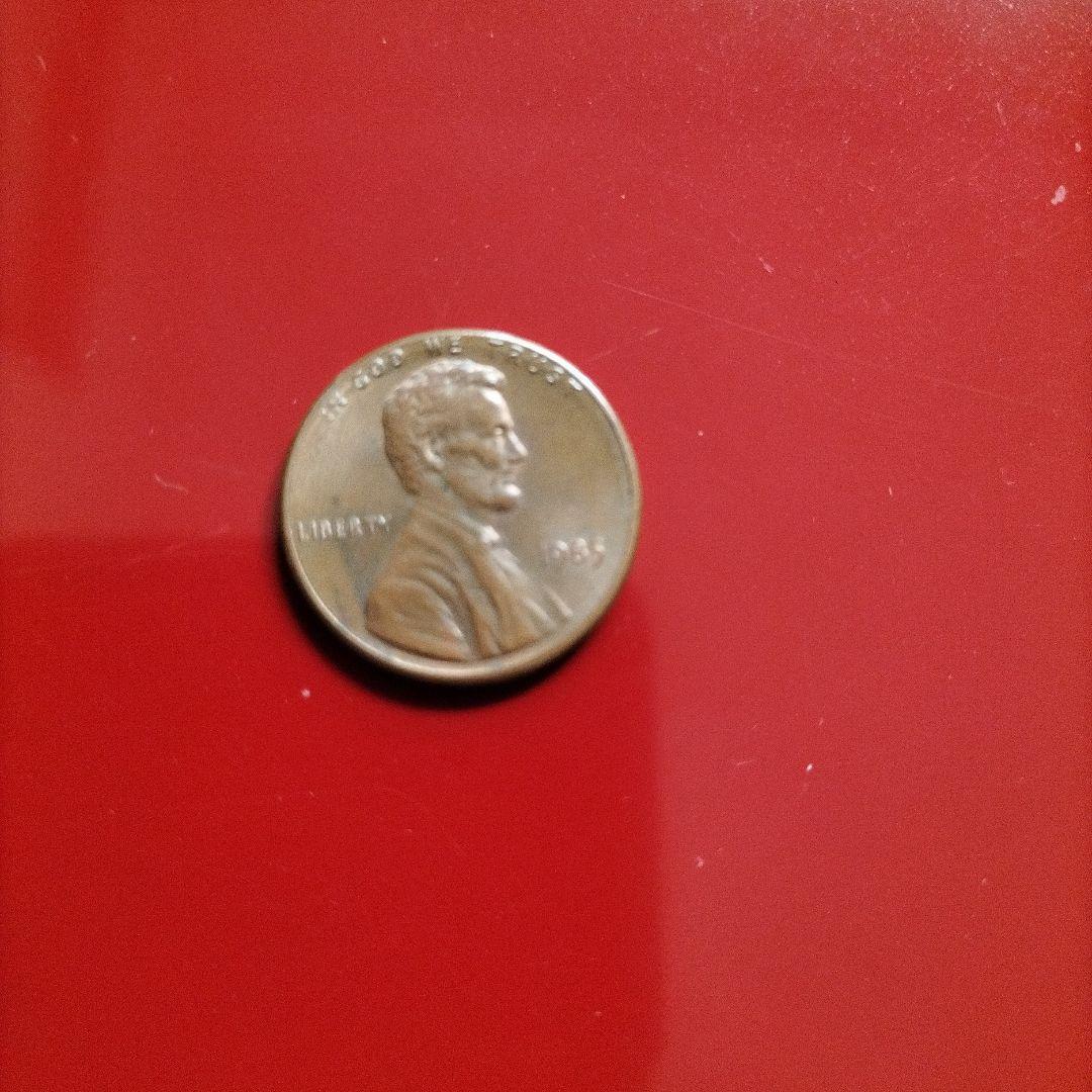 1985年 アメリカ 1セント硬貨エーラ　特にレア