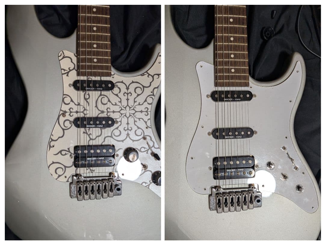 廃盤 Elioth S305 SSH ストラトタイプ アーム付属 タップ可