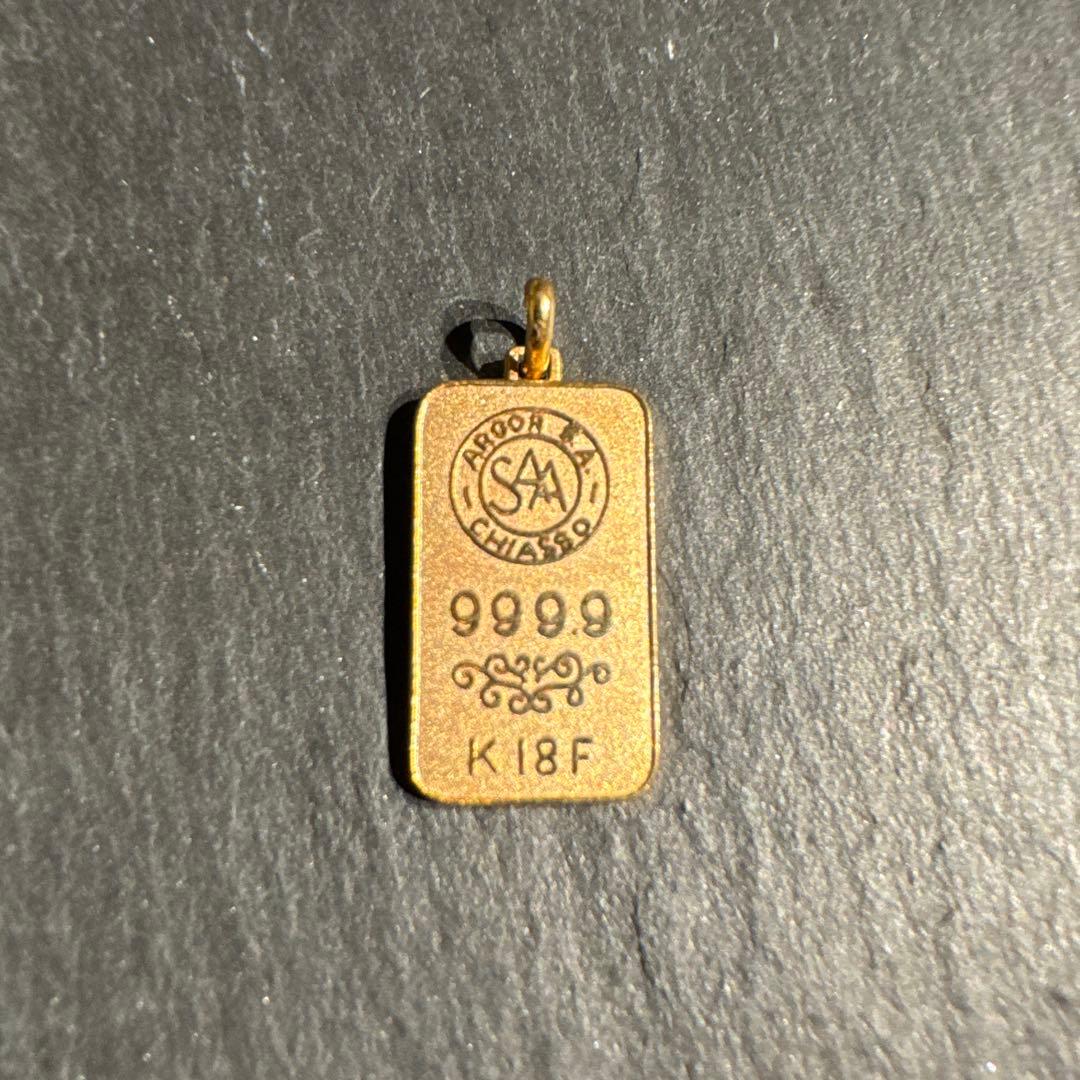 ゴールド K18GPペンダントトップ