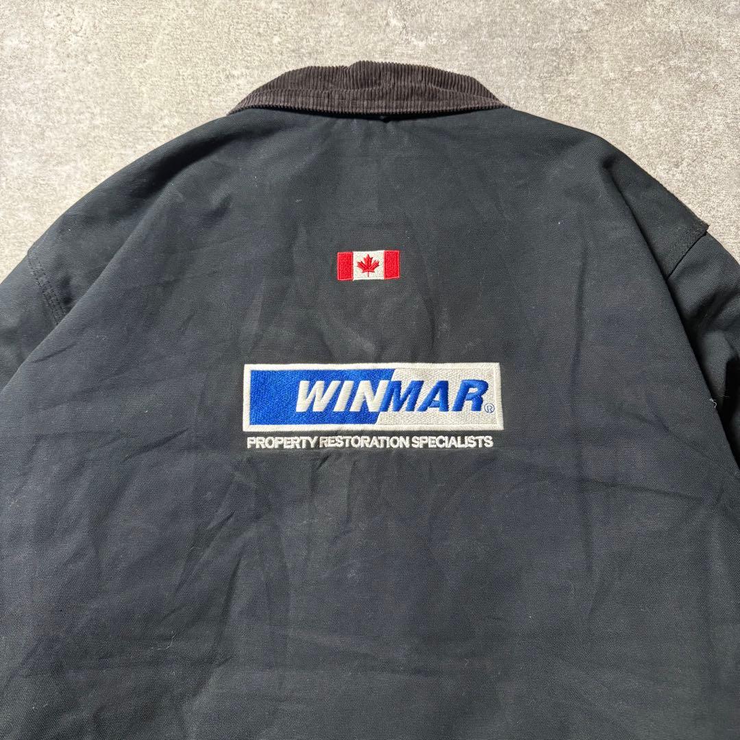 TOUGH DUCK タフダック 襟コーズ ダックジャケット XL ブラック