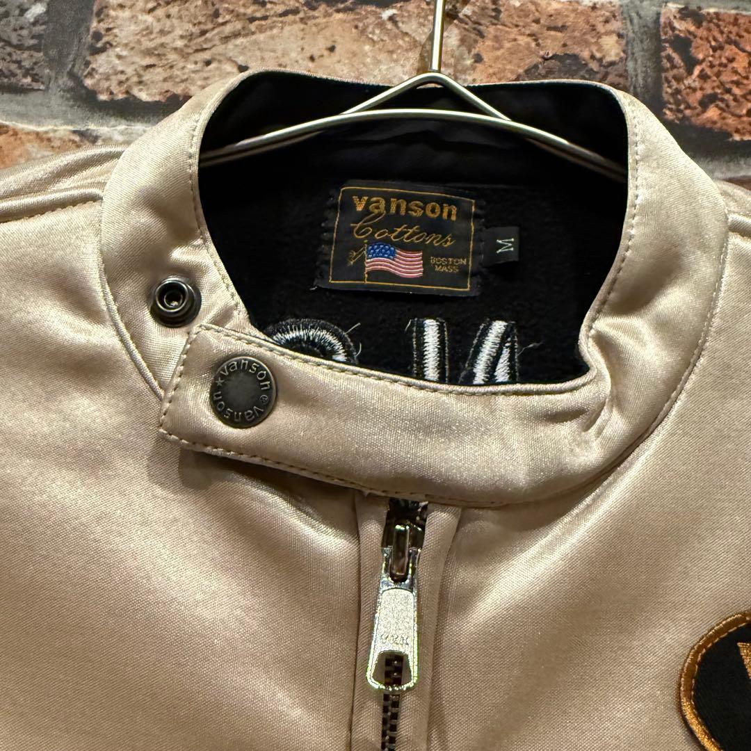 【VANSON】ライダース ジャケット ワンスター 40周年モデル ボンディング