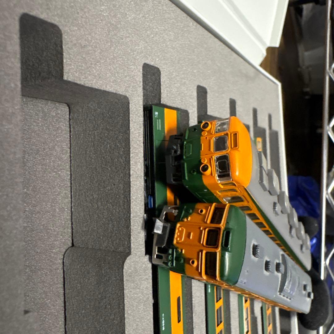 415系常磐色4両、165.153系東海色など6両 動力車つき　ジャンク品