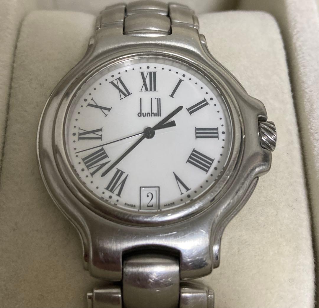f*8様 良品　dunhill ダンヒル　ロンディニウム　クォーツ　ラージサイズ