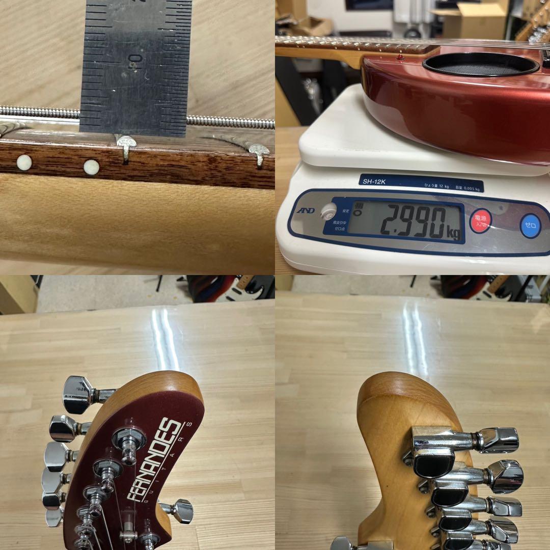 FERNANDES ZO-3 7弦ギター フェルナンデス ソフトケース付き