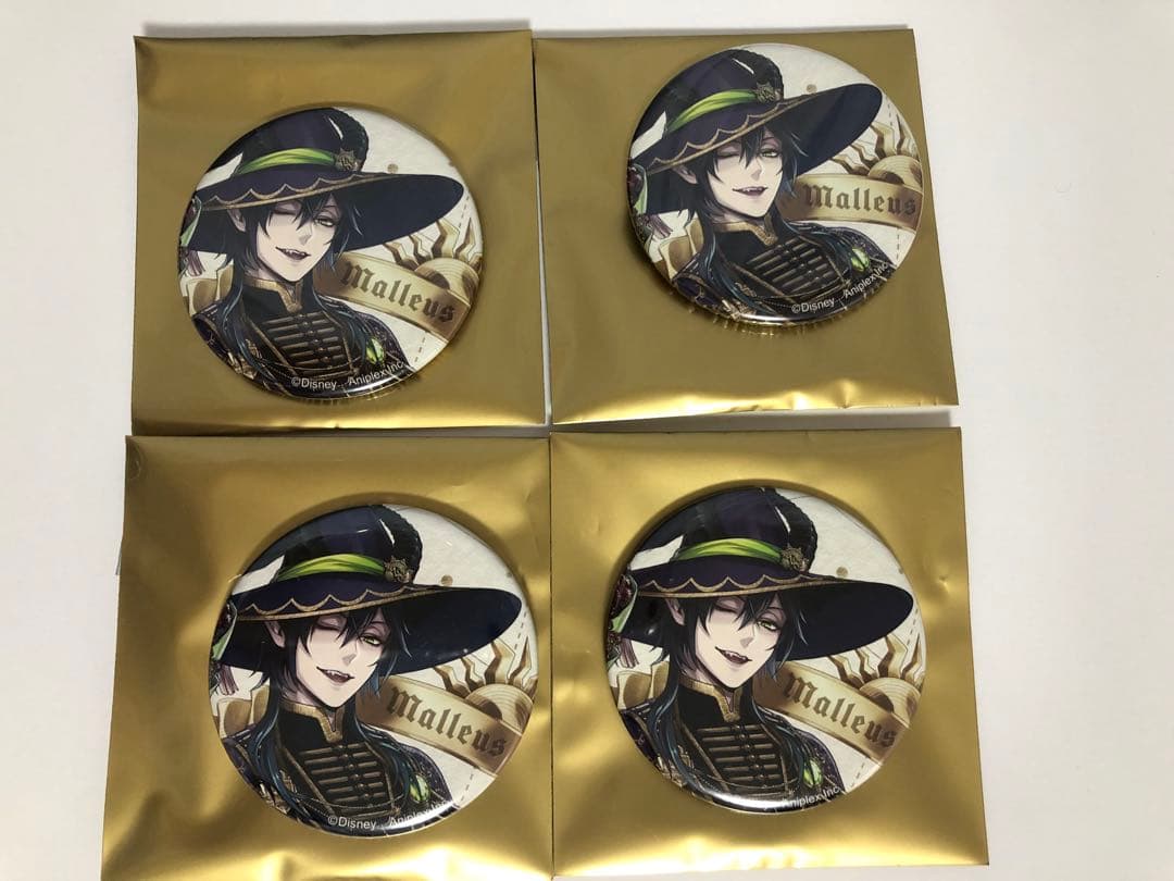 ツイステ ブルーム ブルームバースデー 缶バッジ マレウス マレウス・ドラコニア