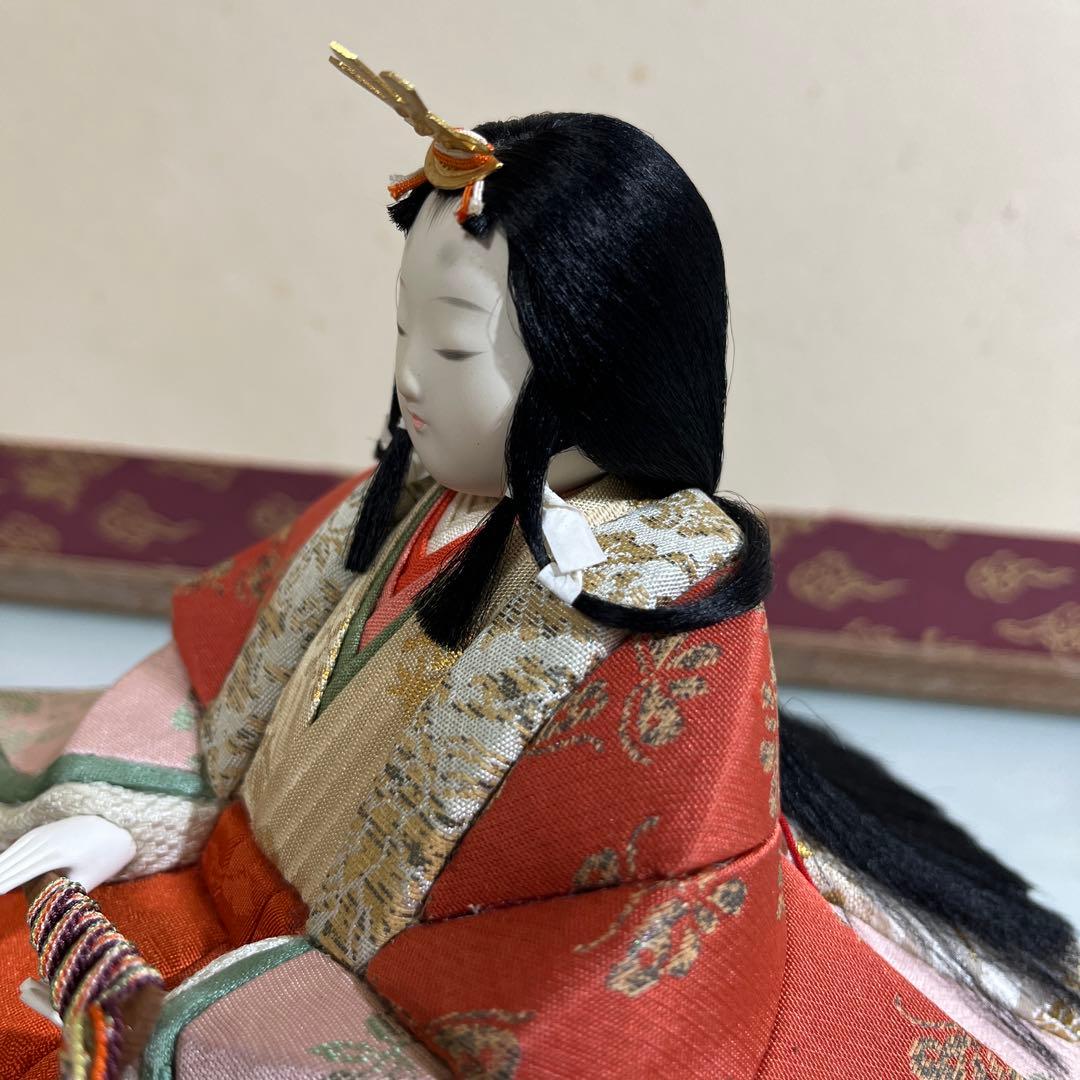 親王飾り　お雛様　木目込