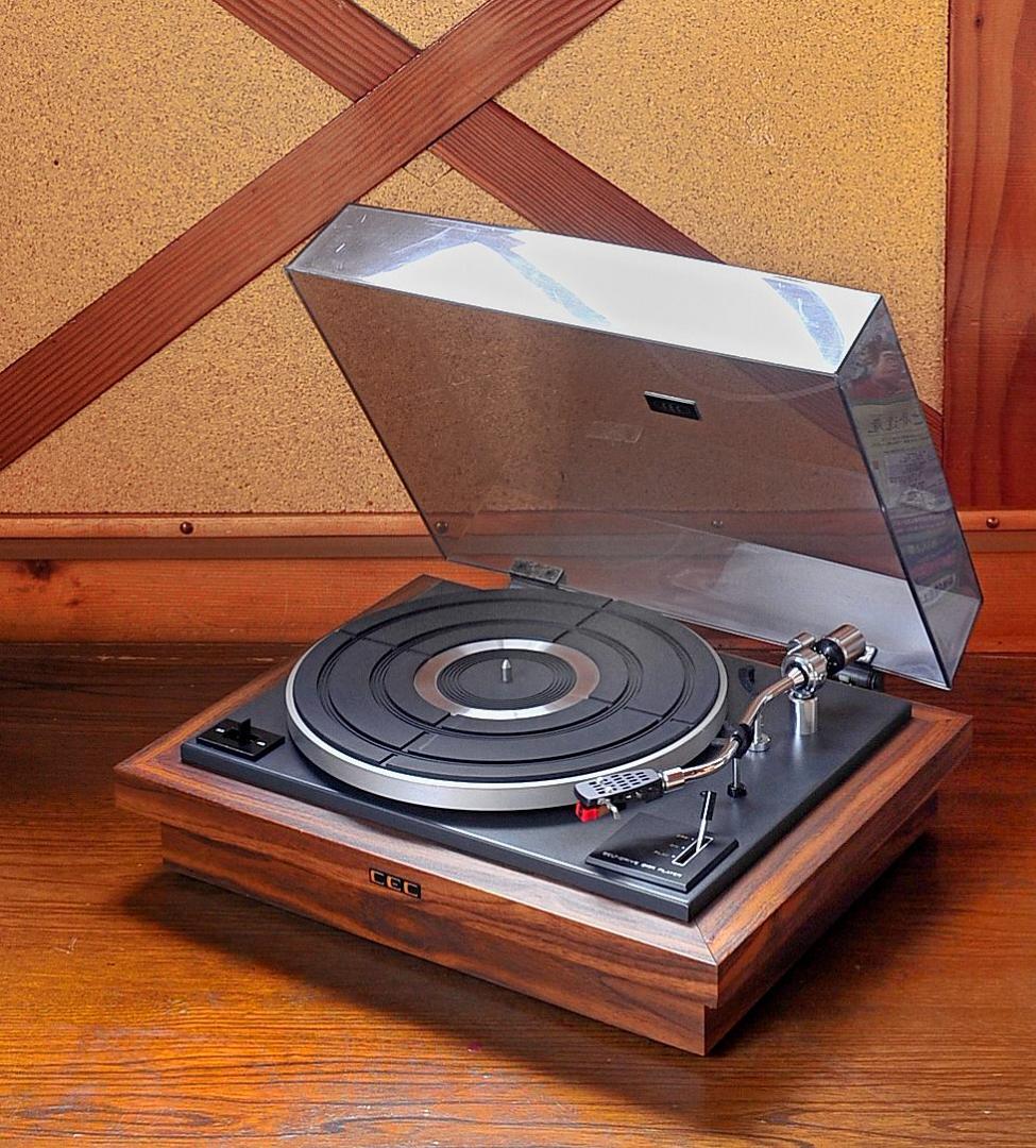 ★ CEC ベルトドライブ プレーヤー BD-3000　70年代ビンテージもの♪