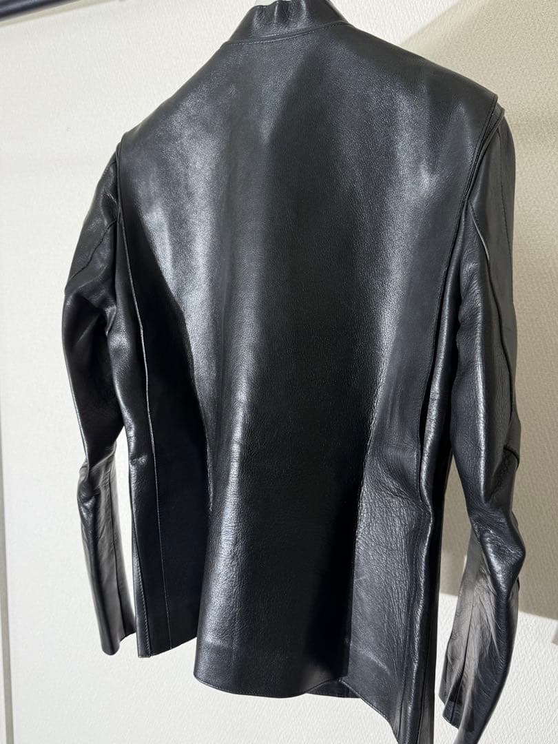 APE アベイシングエイプ レザーライダースジャケット