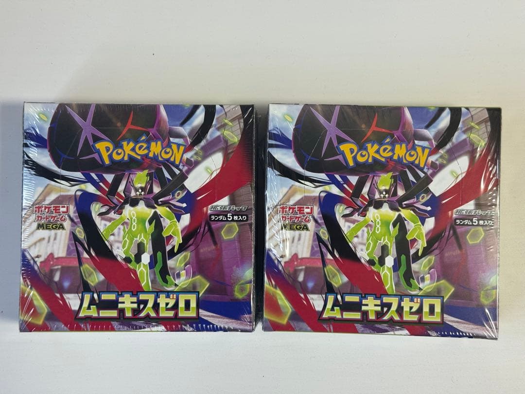 ポケモンカードゲーム ムニキスゼロ 未開封ボックス　シュリンク付き　2個　セット