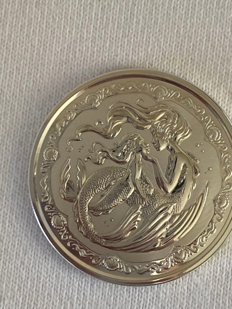 サモア 2023年 2タラ 銀貨 1oz 純銀 .999 人魚（母と娘）未使用