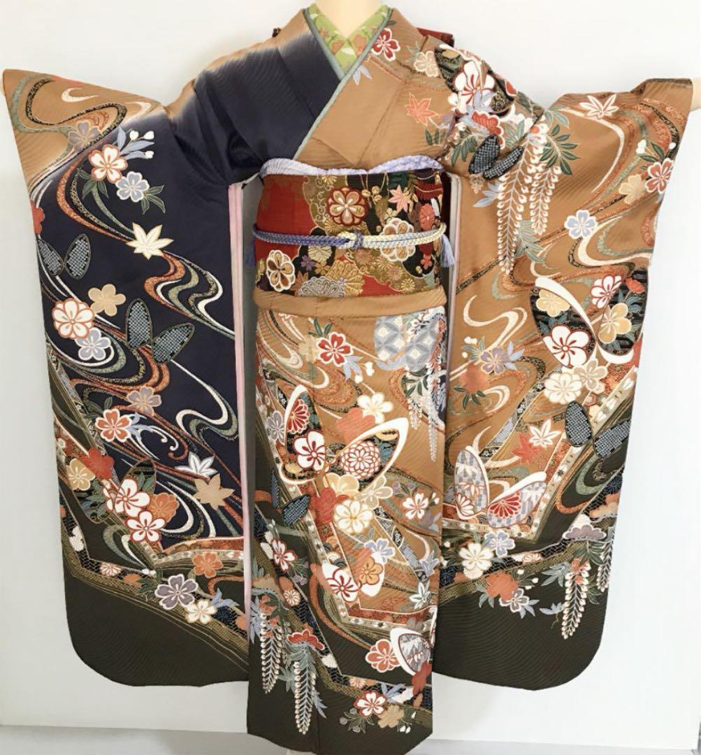 【卒業式・成人式】振袖 袴 セット 身丈166.5cm 裄66.8cm