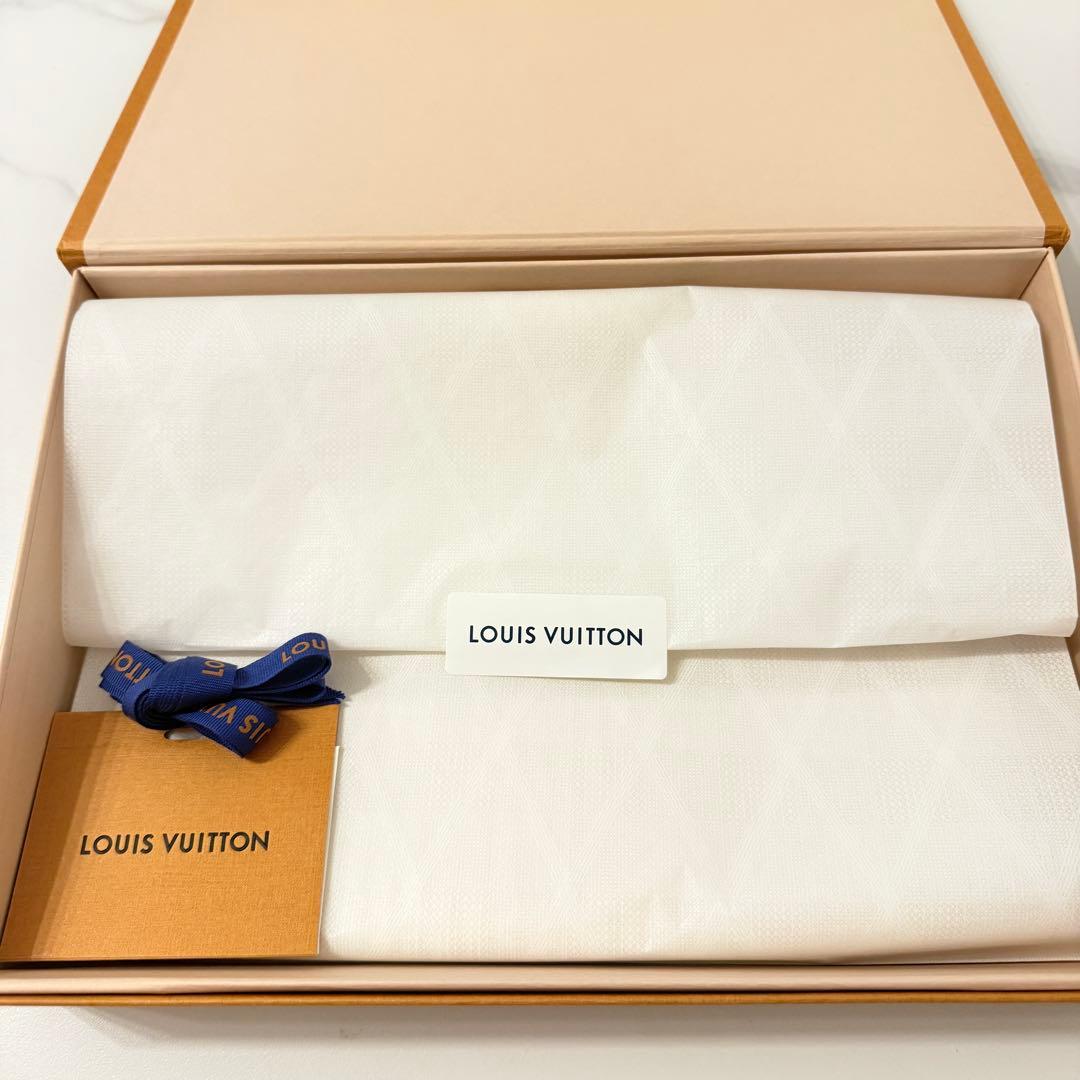 LOUIS VUITTON アイボリー ニット帽　カシミヤ100%