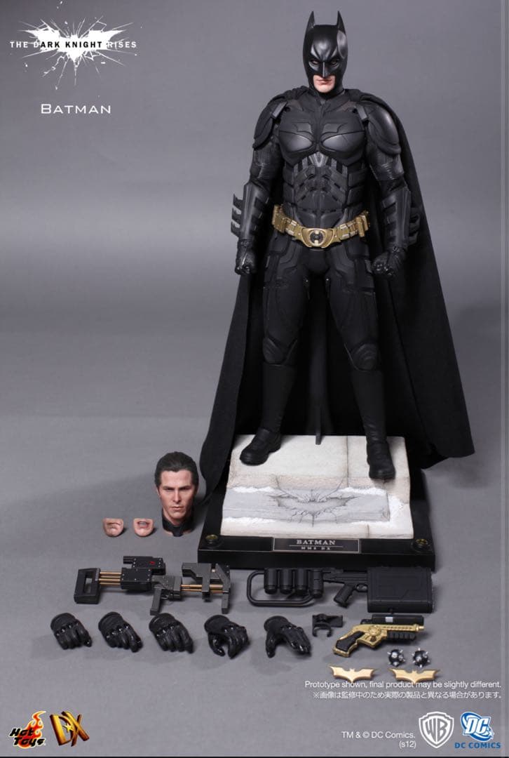 ムービー•マスターピース『ダークナイトライジング』バットマン　DX12　1/6