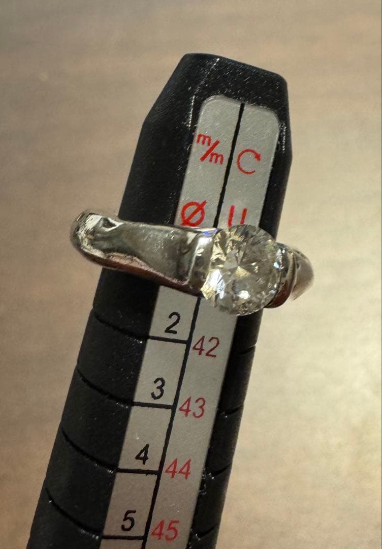 【匿名配送】イーエム★ジルコニア★シルバー★ピンキーリング★１号★e.m.