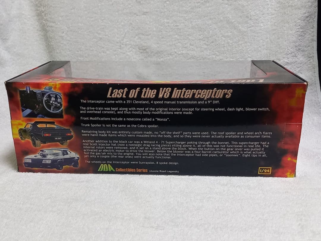 マッドマックス V8 インターセプター1/24ミニカー