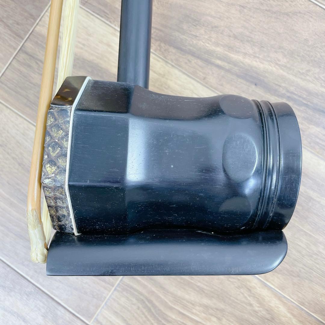 中国 上海 民謡楽器 二胡 niko 高級　ニシキ蛇皮