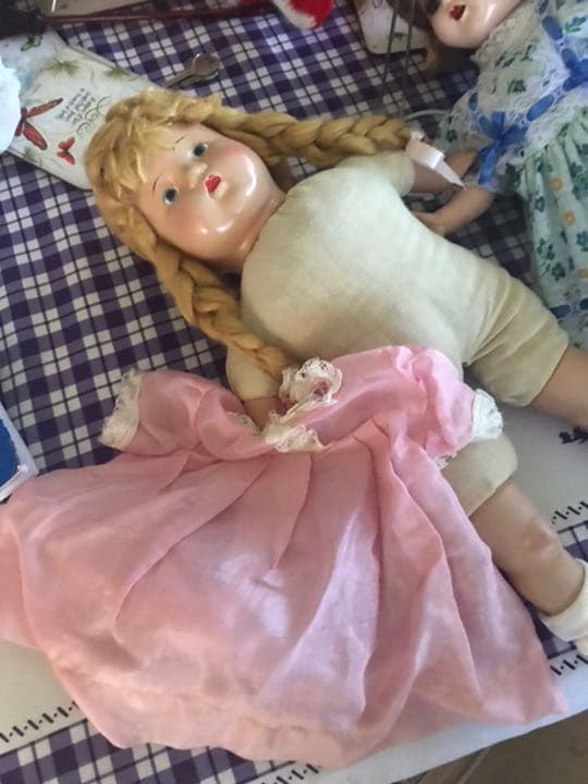 アンティークドール　ビンテージドール人形