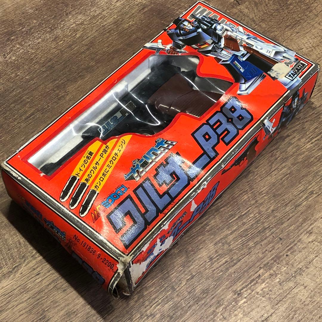 タカラ ミクロマン ガンロボ ワルサー P38 欠品あり
