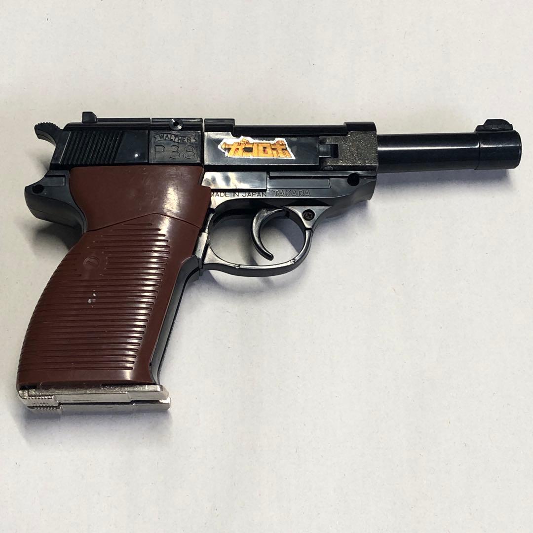 タカラ ミクロマン ガンロボ ワルサー P38 欠品あり
