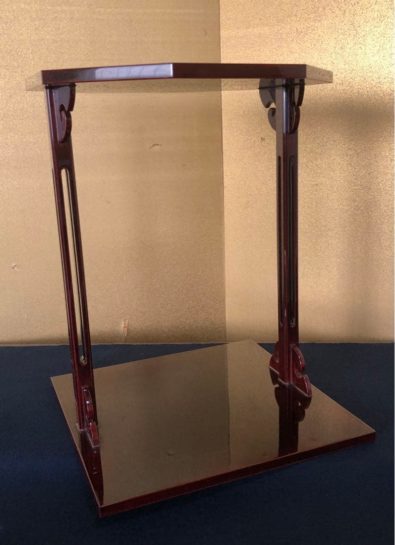 《R》輪島塗 寿棚 塗師 茶平一斎 共箱　260114き3